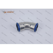 Stainless steel 45 Deg elbow M profile